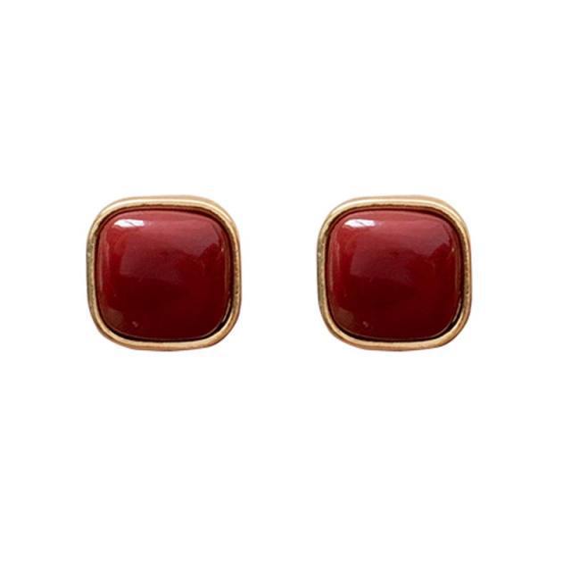 Vintage Handmade Silver Earring