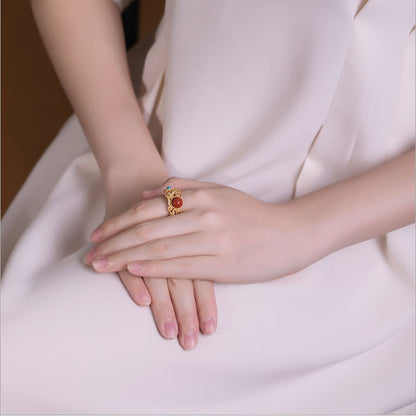 Romantic Gold Ring for Special Moments