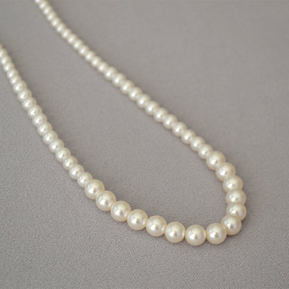 Delicate Artisan Pearl Necklace