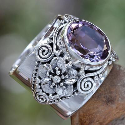 Delicate Artisan Silver Ring
