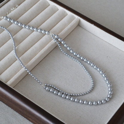 Delicate Artisan Pearl Necklace
