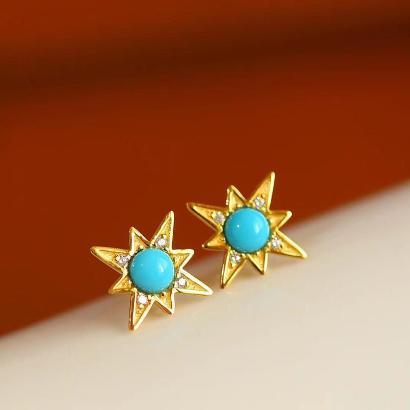 Vintage Handmade Silver Earring