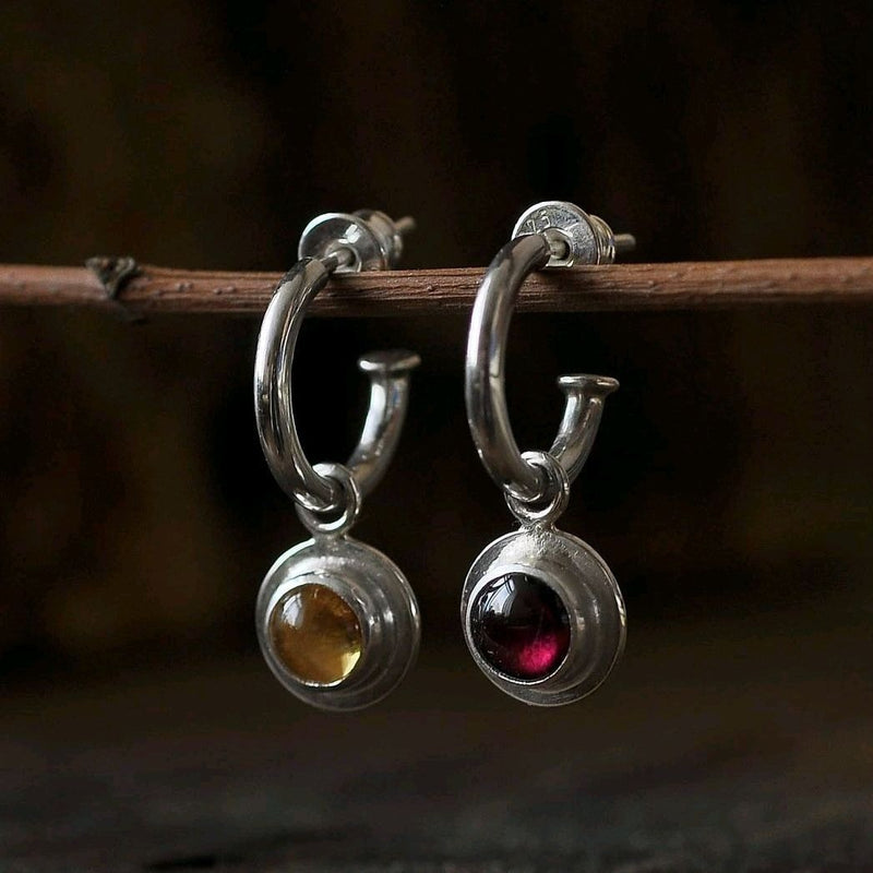 Vintage Handmade Silver Earring