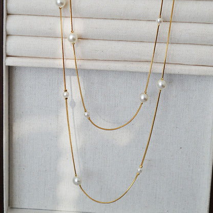 Romantic Pearl Necklace for Special Moments