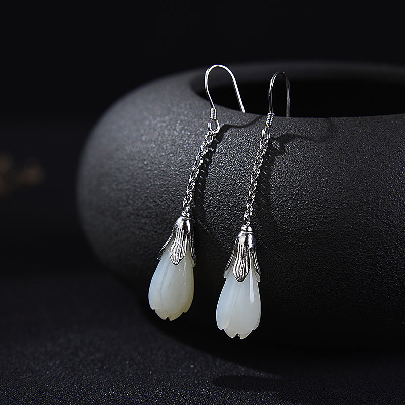 Vintage Handmade Silver Earring