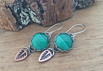 Vintage Handmade Silver Earring