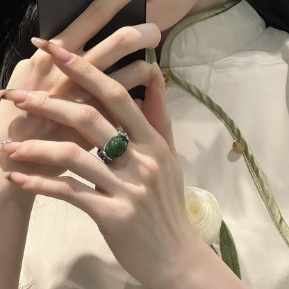 Romantic Silver Ring for Special Moments