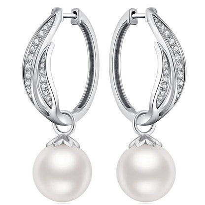 Delicate Artisan Pearl Earring