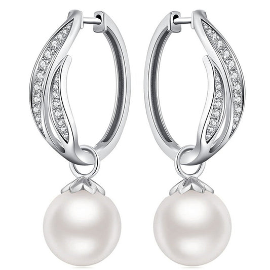 Delicate Artisan Pearl Earring