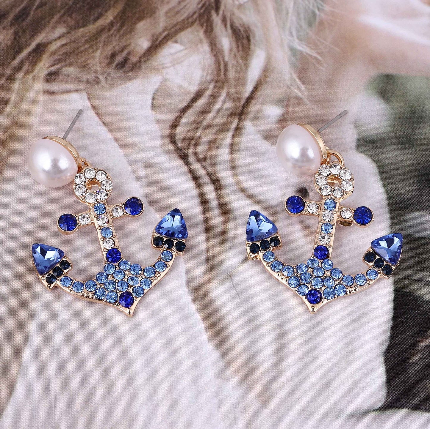 Beautiful Pearl Earring with Unique Style