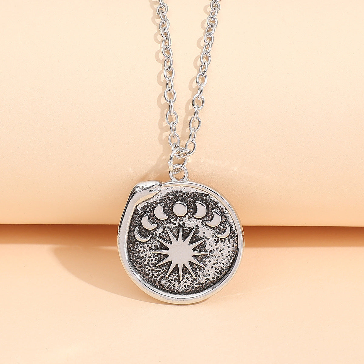 Delicate Artisan Gold Pendant