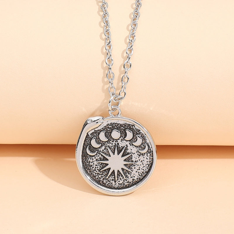 Delicate Artisan Gold Pendant
