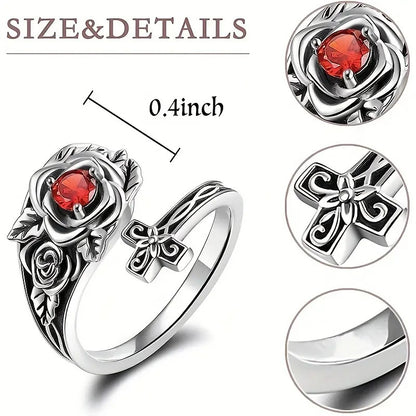 Classic Silver Ring with Timeless Appeal