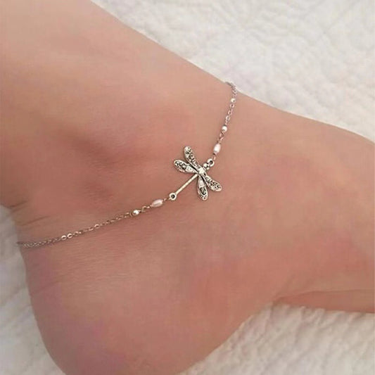 Delicate Artisan Pearl Anklet
