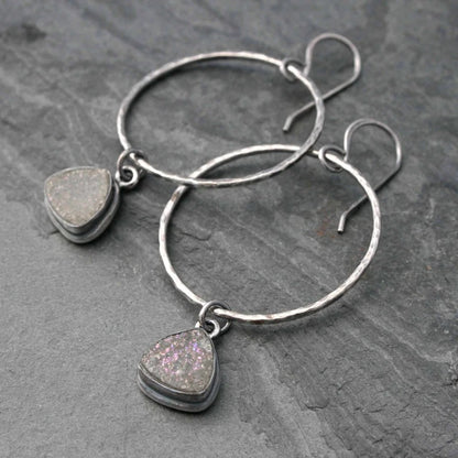 Delicate Artisan Silver Earring