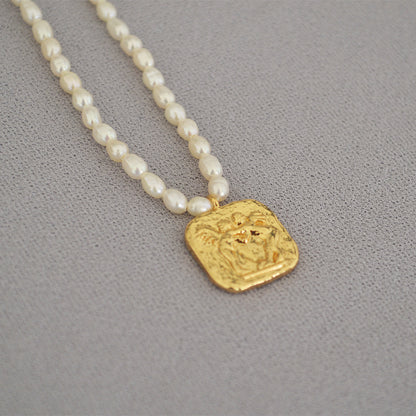 Delicate Artisan Gold Necklace
