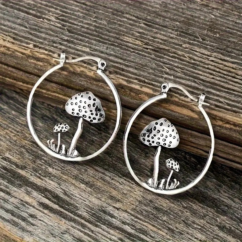 Beautiful Silver Earring with Unique Style