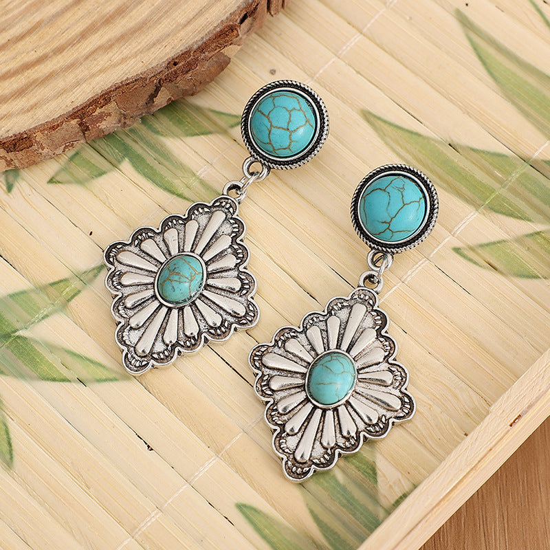 Delicate Artisan Silver Earring