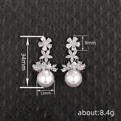Romantic Pearl Earring for Special Moments