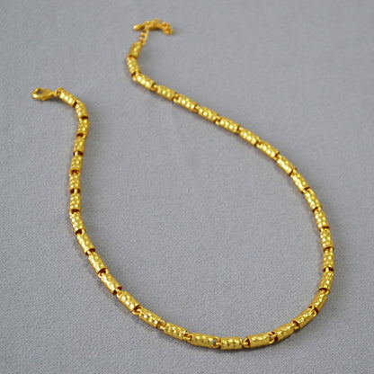 Delicate Artisan Gold Necklace