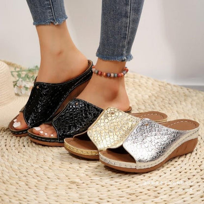 Classic Orthopedic Sandals with Timeless Style