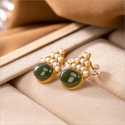 Delicate Artisan Gold Earring