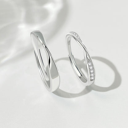 Romantic Silver Ring for Special Moments