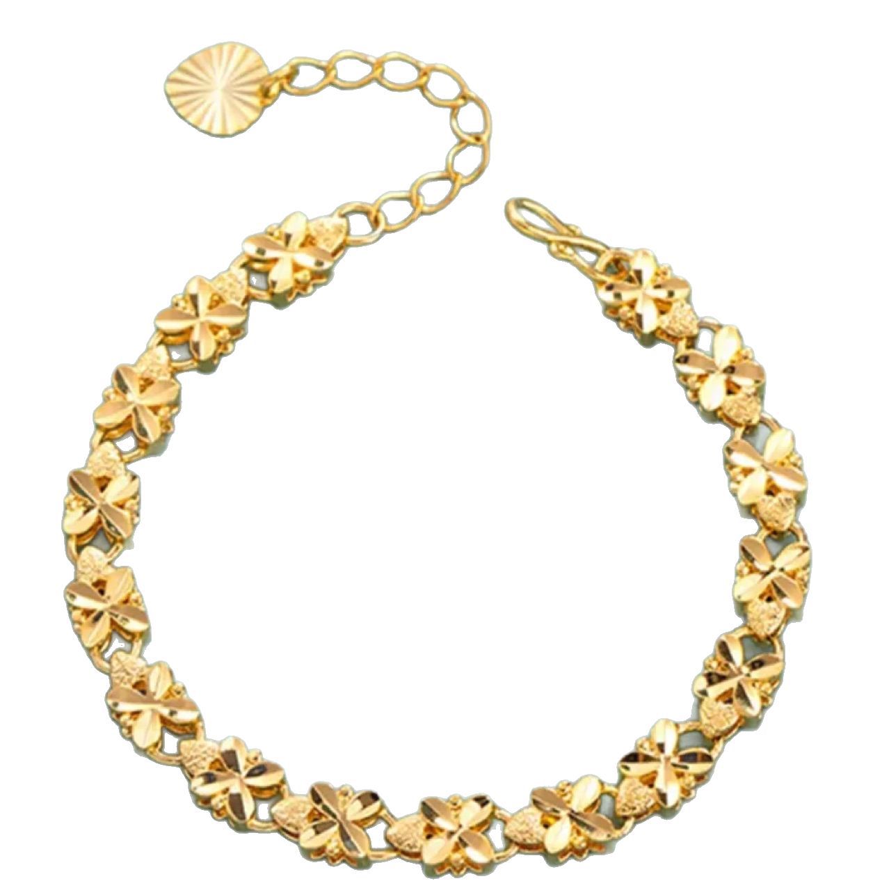 Vintage Handmade Gold Bracelet