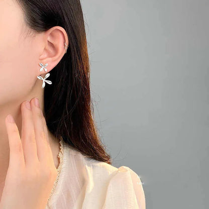 Delicate Artisan Silver Earring