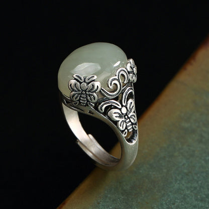 Delicate Artisan Silver Ring