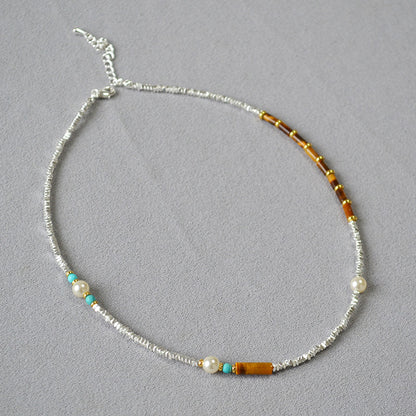 Vintage Handmade Silver Necklace