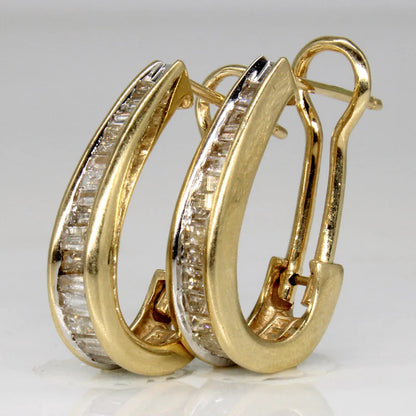 Vintage Handmade Gold Earring