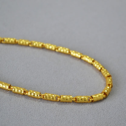 Delicate Artisan Gold Necklace