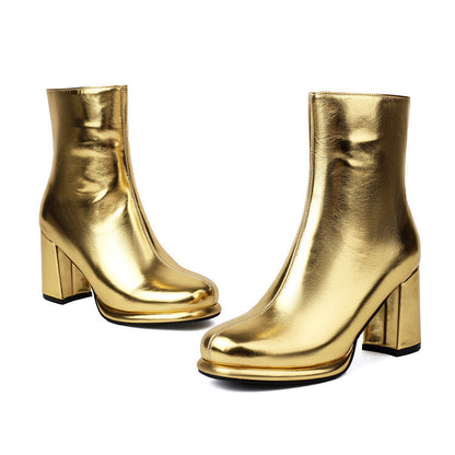 Chic Orthopedic Boots with Unique Design