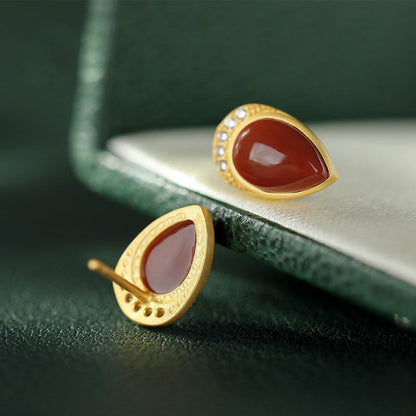 Vintage Handmade Silver Earring
