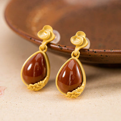 Delicate Artisan Silver Earring