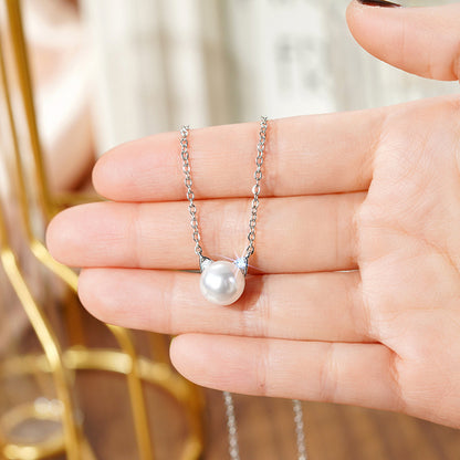 Delicate Artisan Pearl Necklace