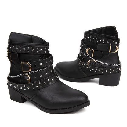 Chic Orthopedic Boots with Unique Design
