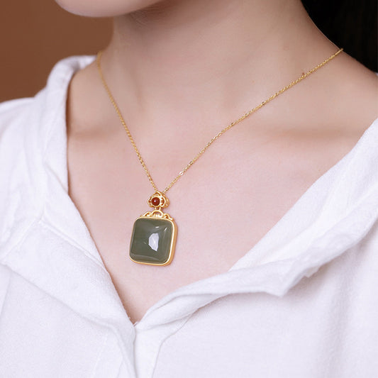 Vintage Handmade Gold Necklace