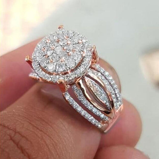 Delicate Artisan Gold Ring
