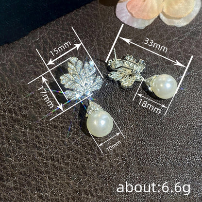 Beautiful Pearl Earring with Unique Style