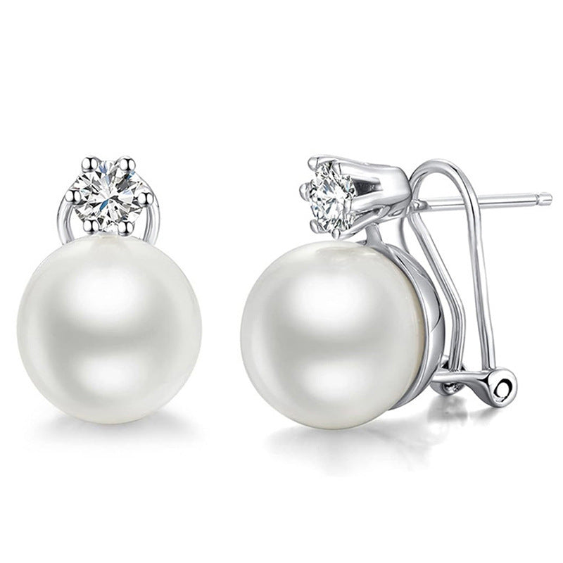 Delicate Artisan Pearl Earring