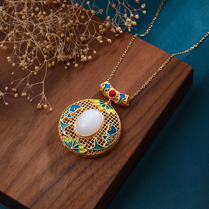 Vintage Handmade Gold Necklace