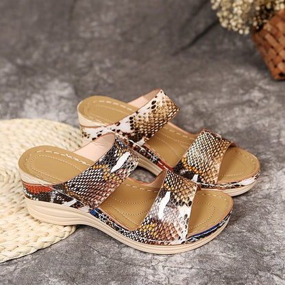 Classic Orthopedic Sandals with Timeless Style