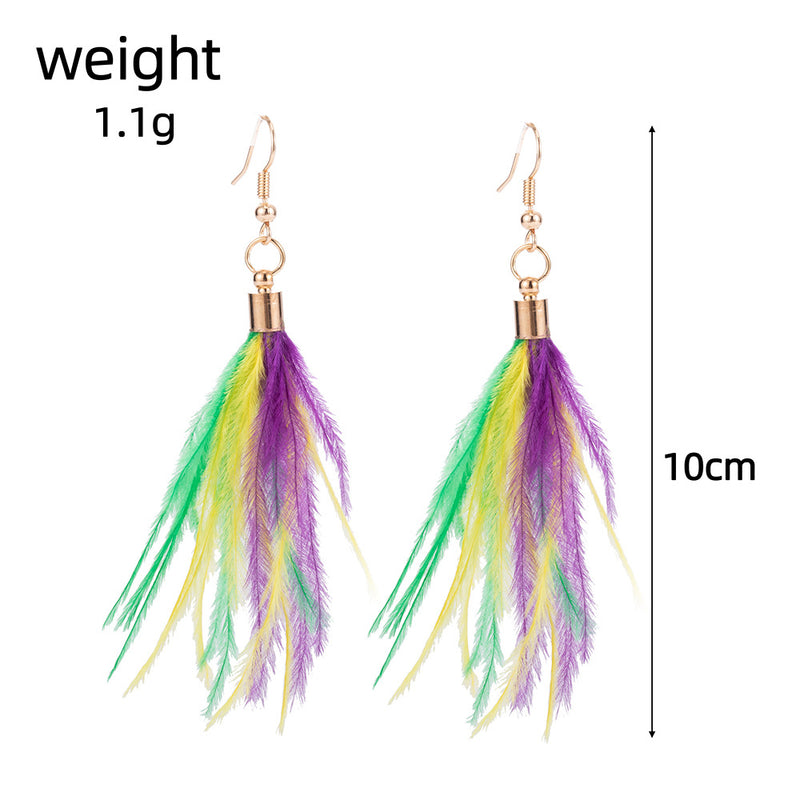 Delicate Artisan Gold Earring