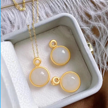 Vintage Handmade Gold Necklace