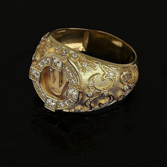 Classic Gold Ring with Timeless Appeal