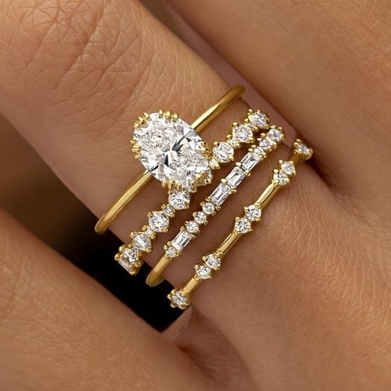 Delicate Artisan Gold Set