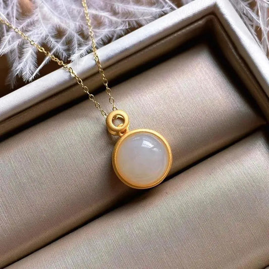 Vintage Handmade Gold Necklace