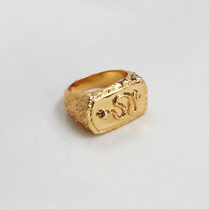 Vintage Handmade Gold Ring